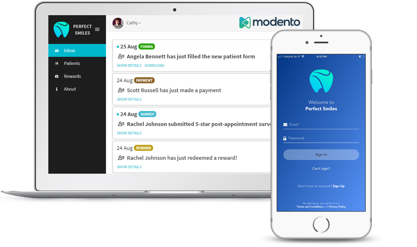 Modento - Dental Patient Communication, Engagement, and Loyalty